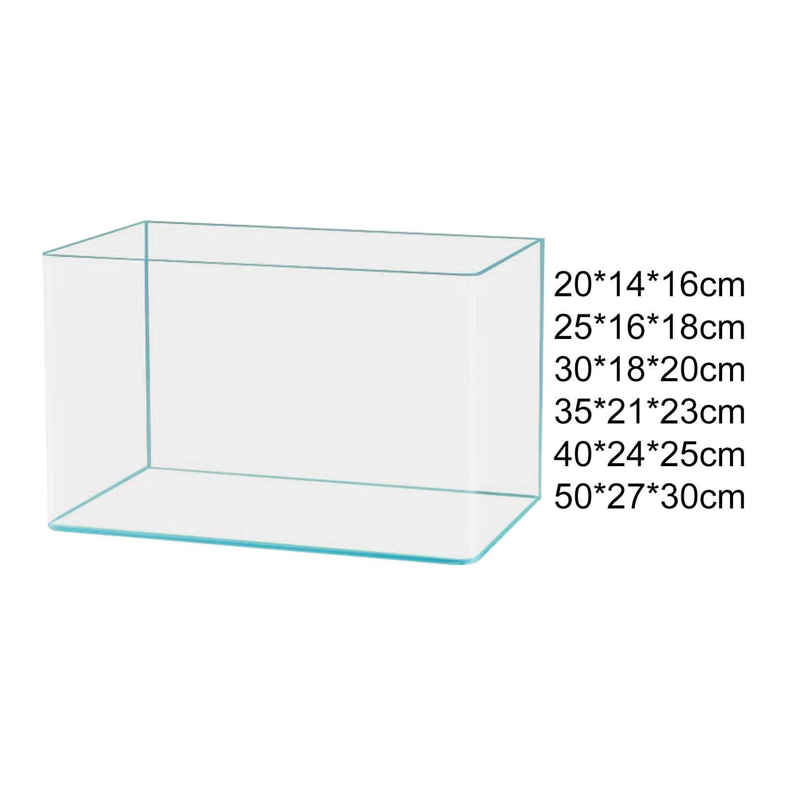Clear Glass Fish Tank Decorati - Marine Aquarium All In One ulasan dan harga