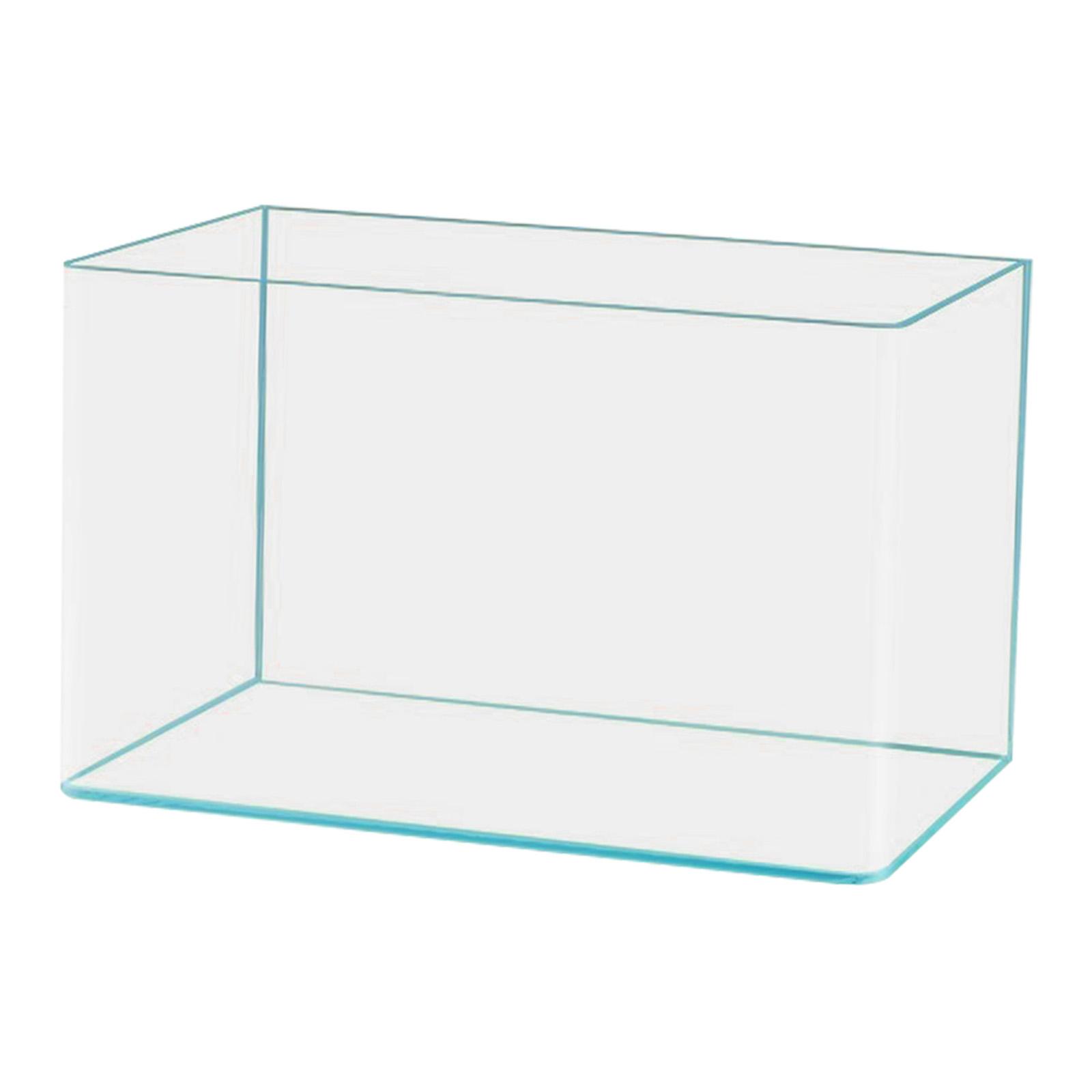 Clear Glass Fish Tank Decorati - Marine Aquarium All In One ulasan dan harga