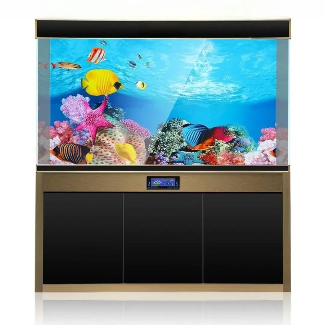 Background Aquarium 3D Sticker - Marine Aquarium All In One ulasan dan harga