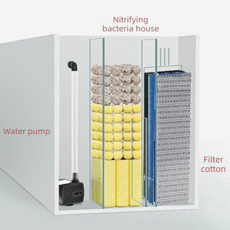 Creative Fish Tank Set Landsca - Marine Aquarium All In One ulasan dan harga